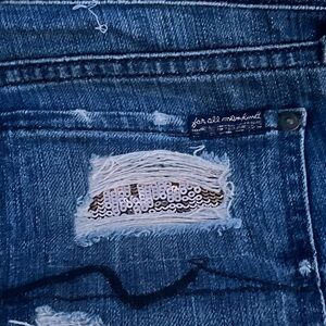 Women’s Seven Jeans Size 30 length 28 rise 8.5